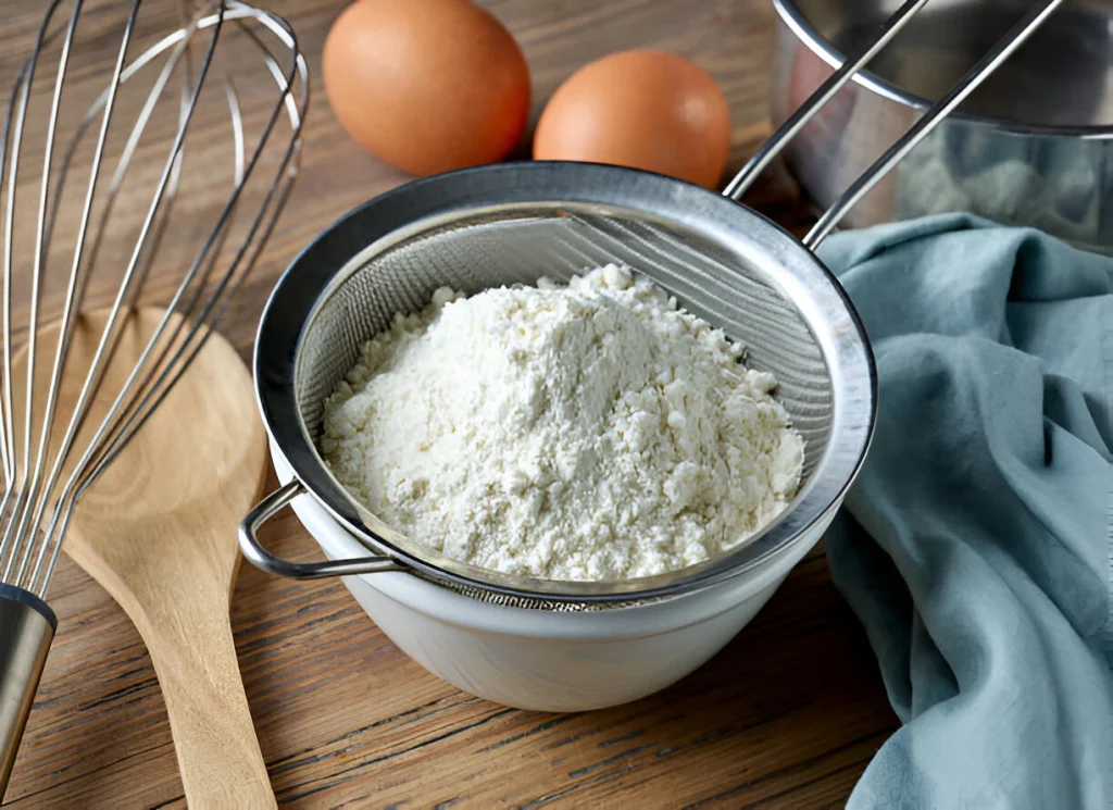 sifted all-purpose flour