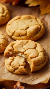 Pumpkin Cheesecake Cookies