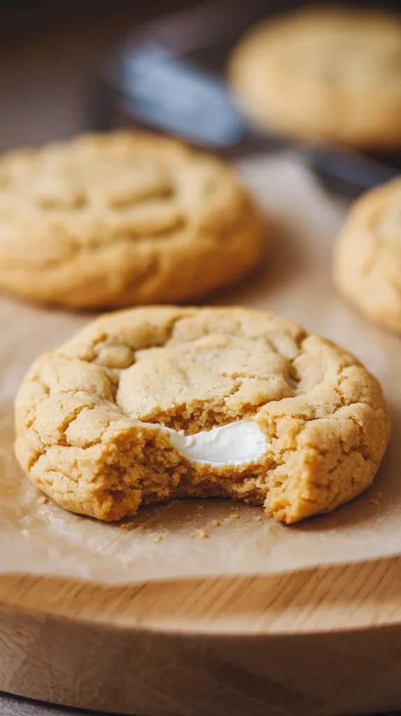 Pumpkin Cheesecake Cookies