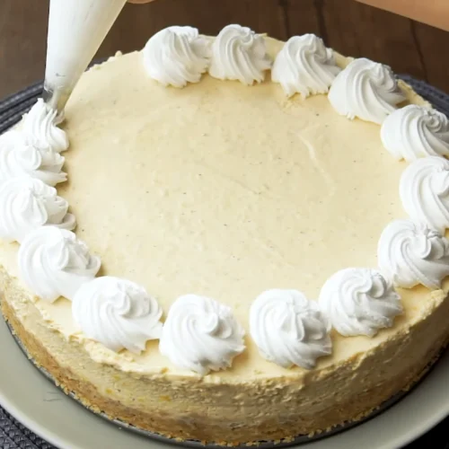 No-Bake Pumpkin Cheesecake