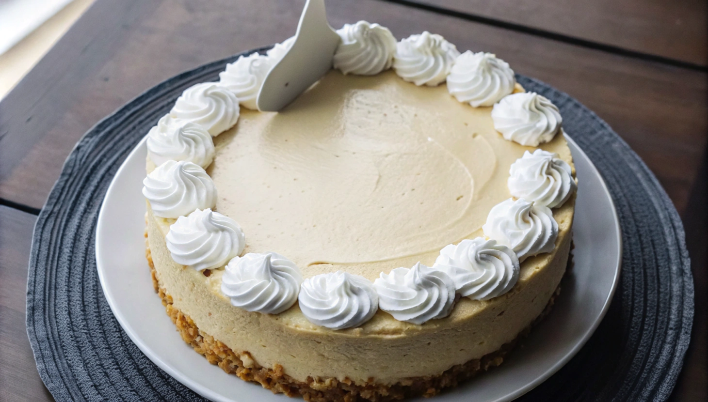 No-Bake Pumpkin Cheesecake