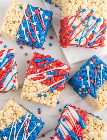 4th of July Rice Krispie Treats