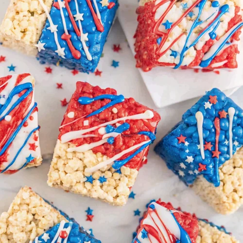 4th of July Rice Krispie Treats
