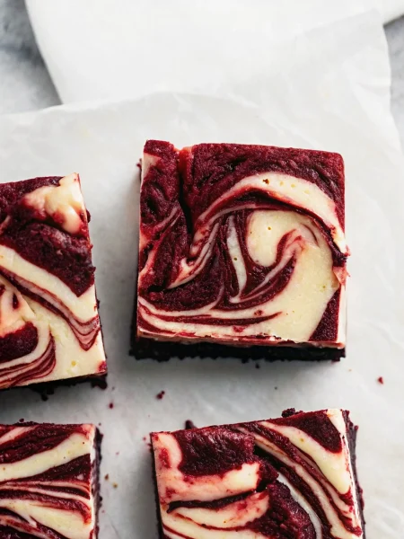 red velvet cheesecake brownies