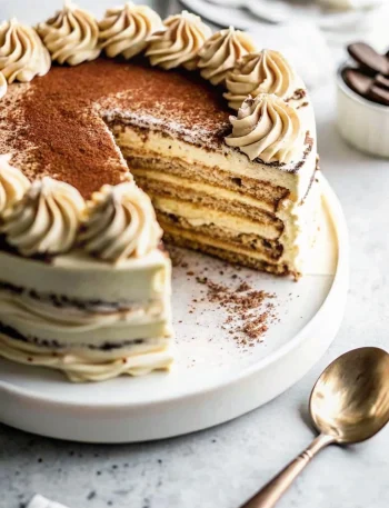 Tiramisu Layer Cake