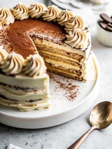 Tiramisu Layer Cake