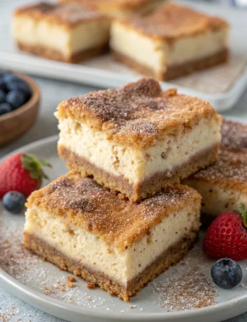 Snickerdoodle Cheesecake Bars