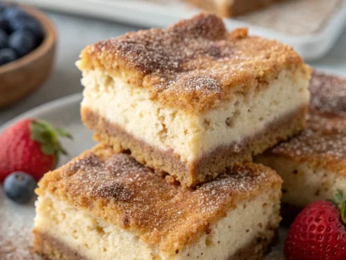 Snickerdoodle Cheesecake Bars