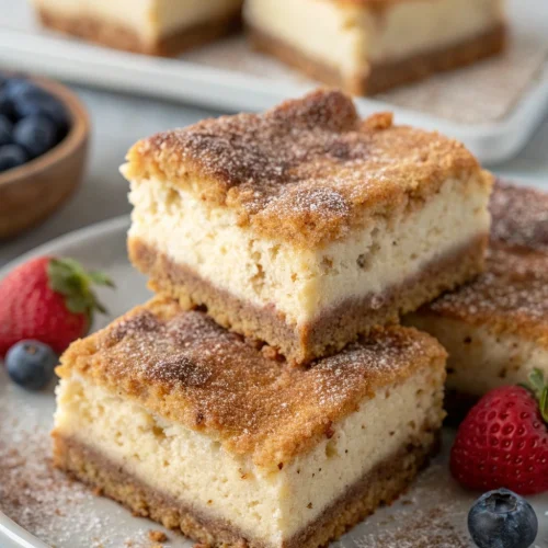 Snickerdoodle Cheesecake Bars