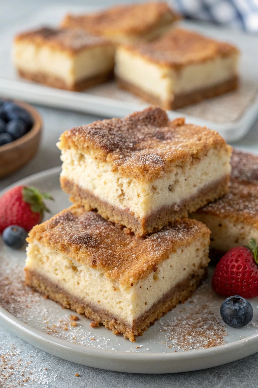 Snickerdoodle Cheesecake Bars