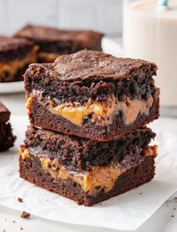 caramel brownies