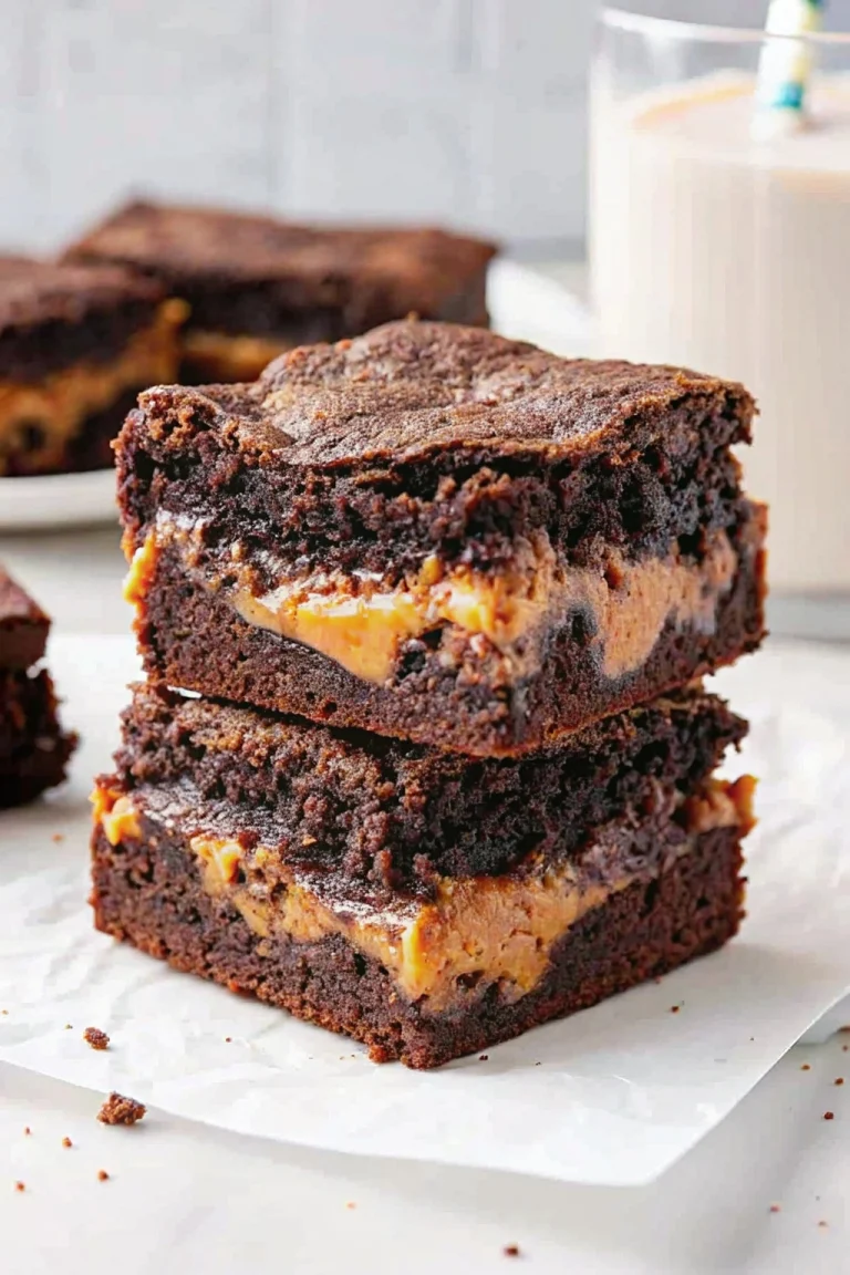 caramel brownies