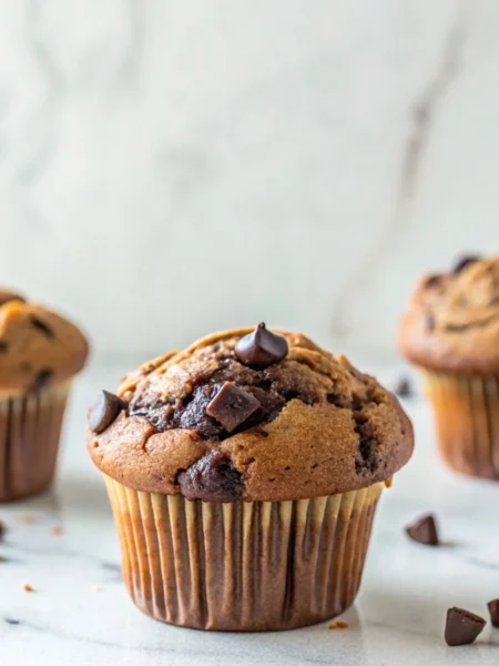 Peanut Butter Chocolate Chip Muffins