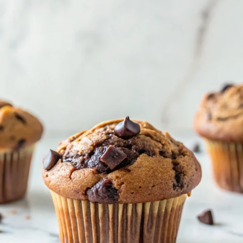 Peanut Butter Chocolate Chip Muffins