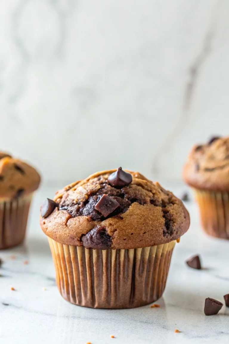 Peanut Butter Chocolate Chip Muffins