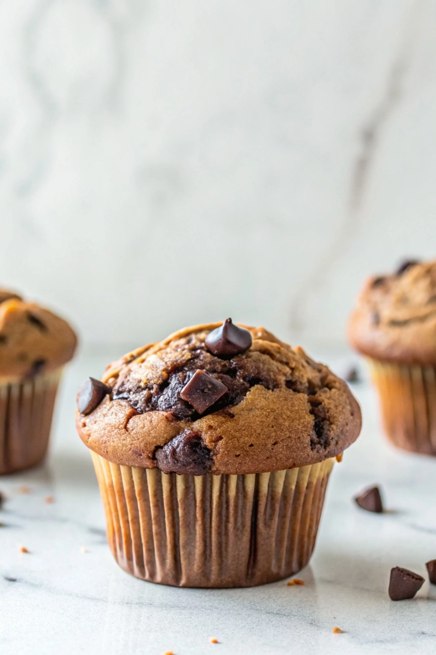 Peanut Butter Chocolate Chip Muffins