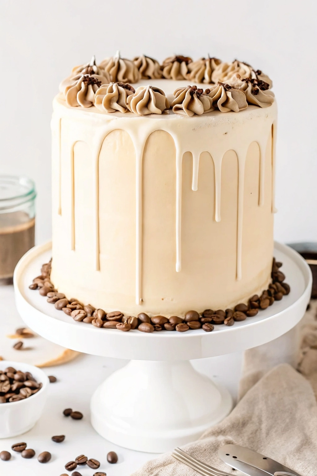 White Chocolate Mocha Cake