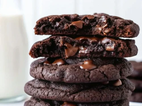 double chocolate cookies