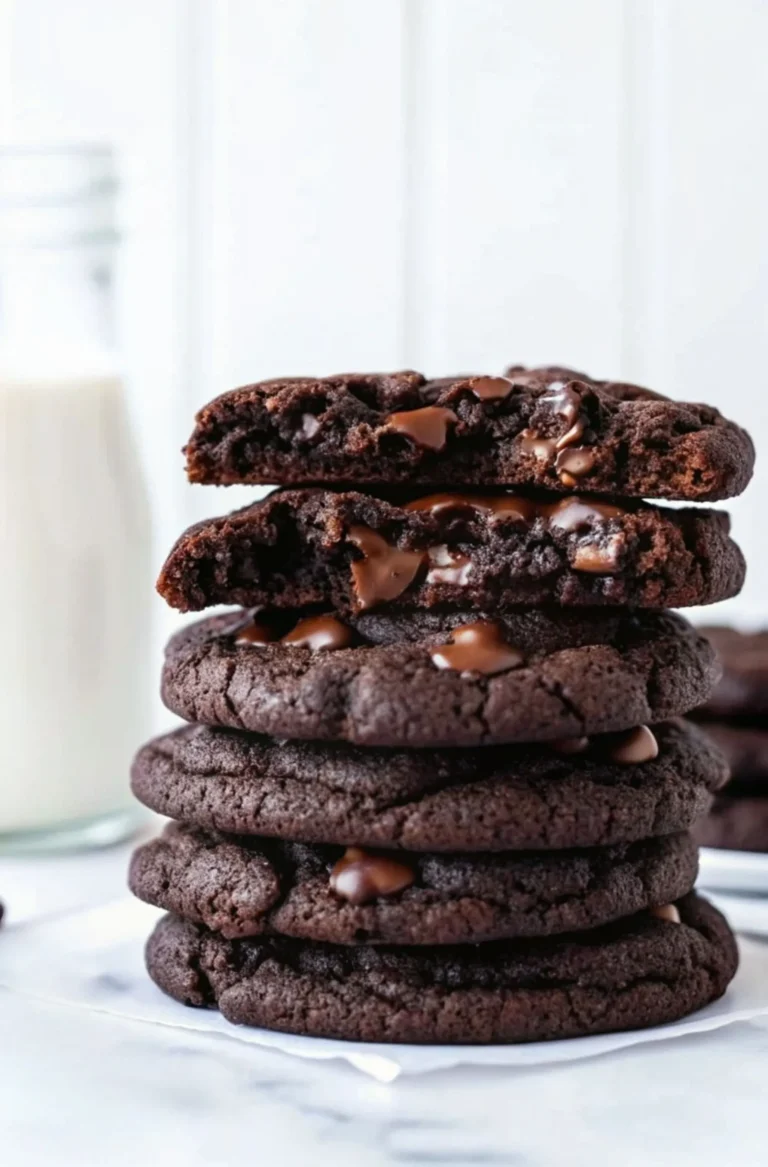 double chocolate cookies