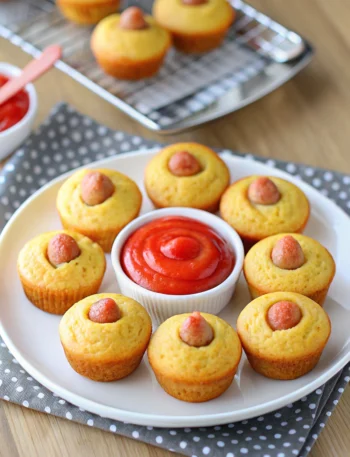 Corn Dog Muffins