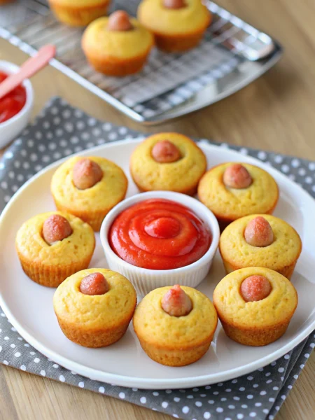 Corn Dog Muffins