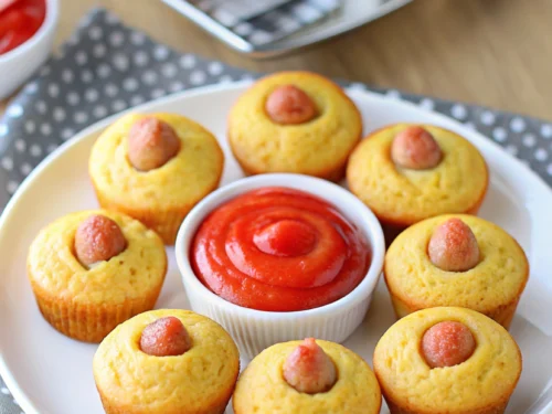 Corn Dog Muffins