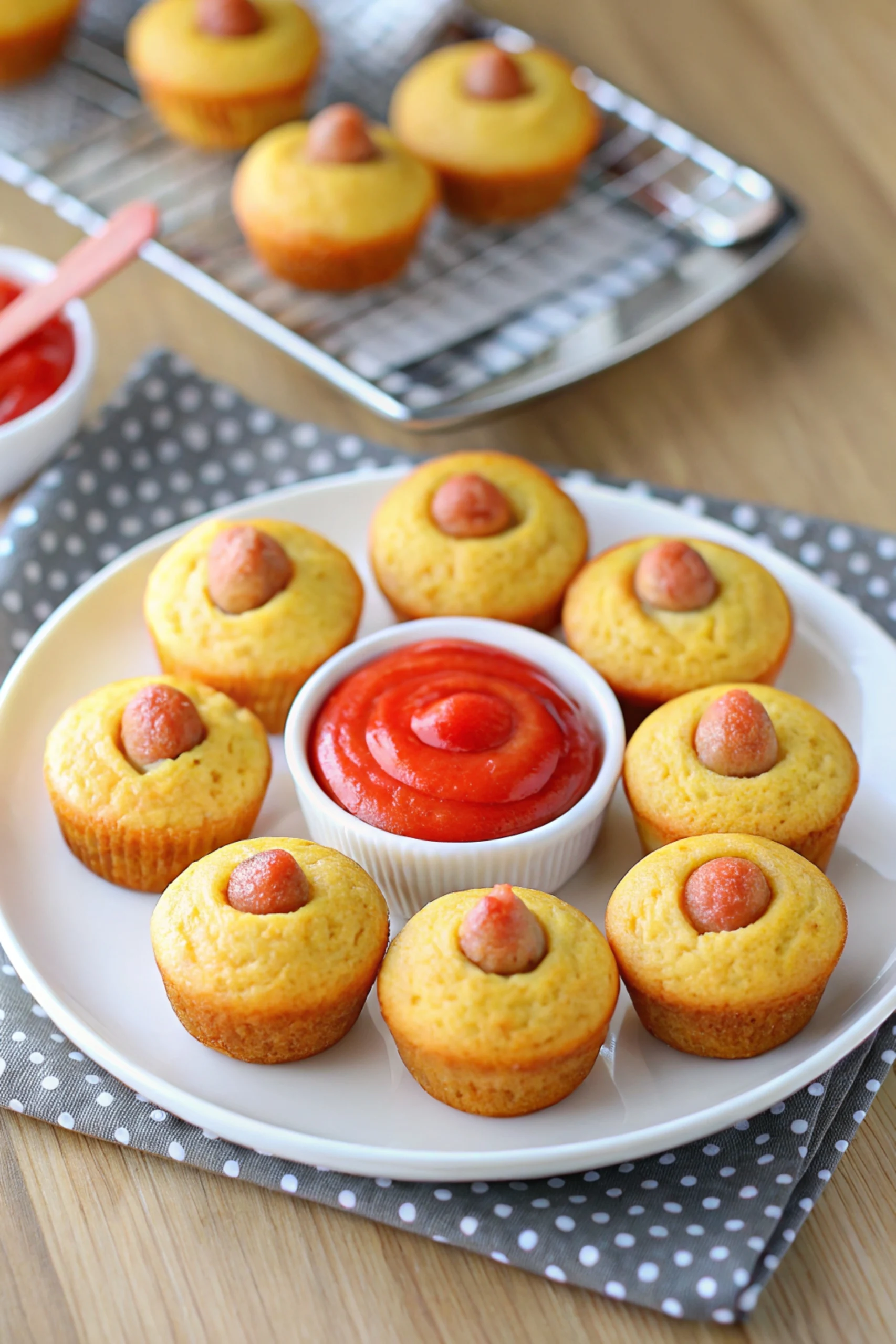 Corn Dog Muffins