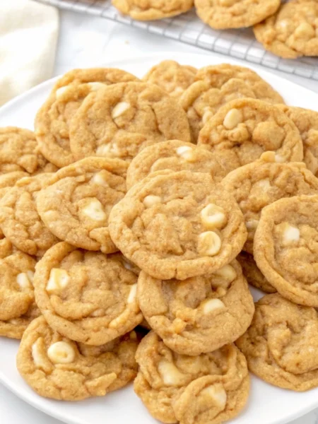 Pumpkin Pudding Cookies
