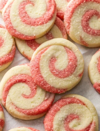 Strawberry Swirl cookies