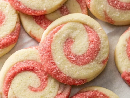 Strawberry Swirl cookies