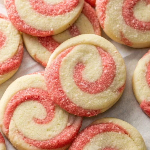Strawberry Swirl cookies