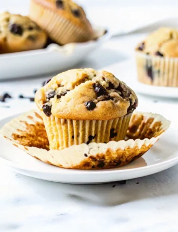 Peanut Butter Chocolate Chip Muffins: