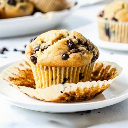 Peanut Butter Chocolate Chip Muffins: