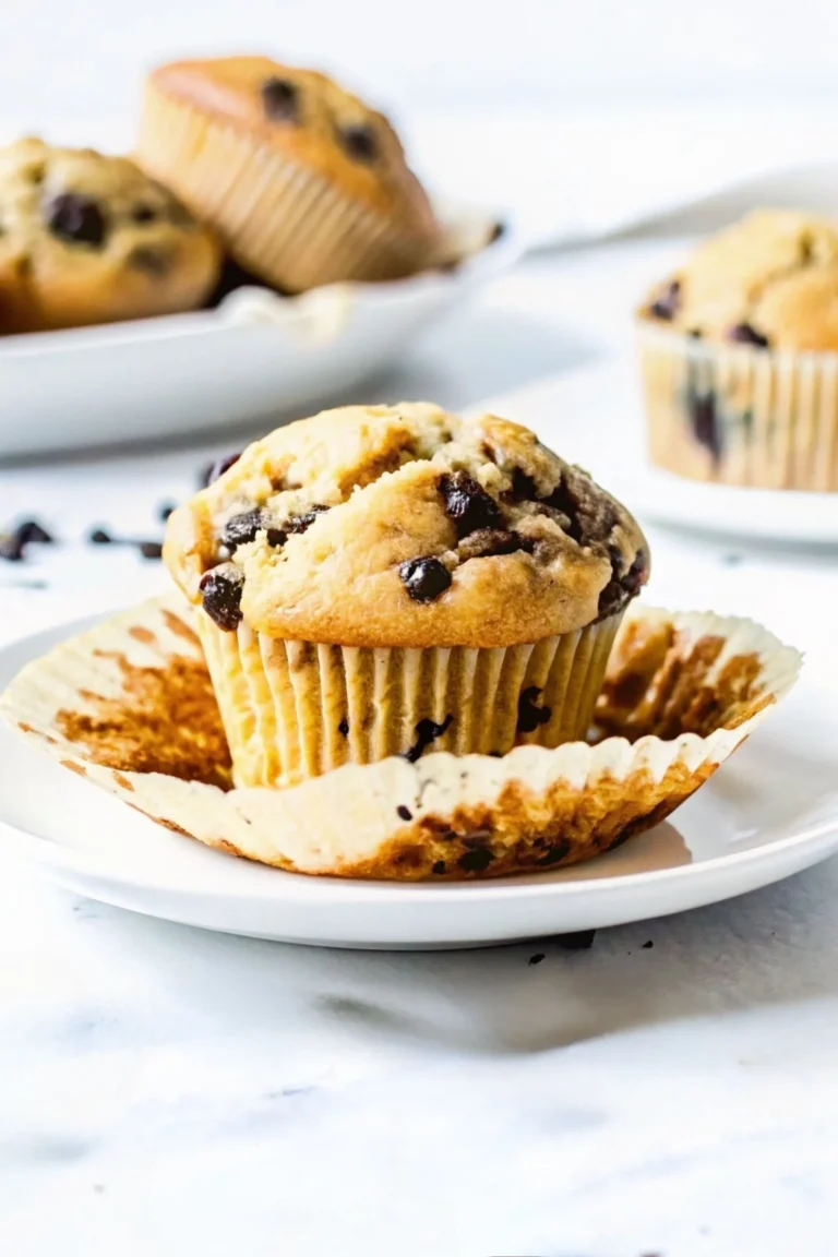Peanut Butter Chocolate Chip Muffins: