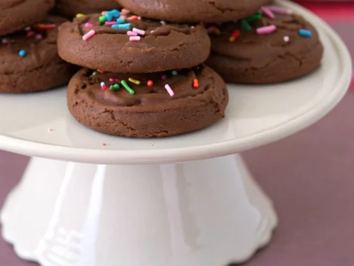 Chocolate Lofthouse Cookies