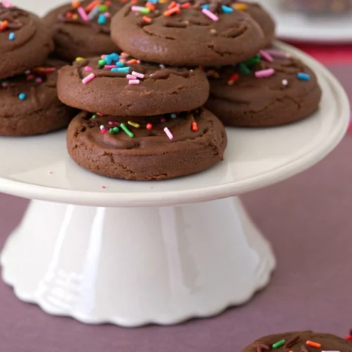 Chocolate Lofthouse Cookies