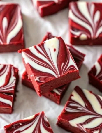 Red Velvet Fudge