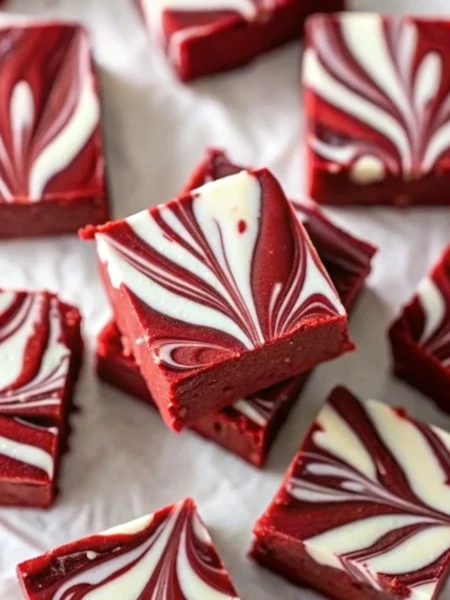 Red Velvet Fudge