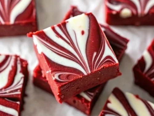 Red Velvet Fudge