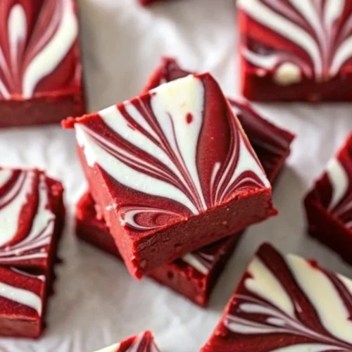 Red Velvet Fudge