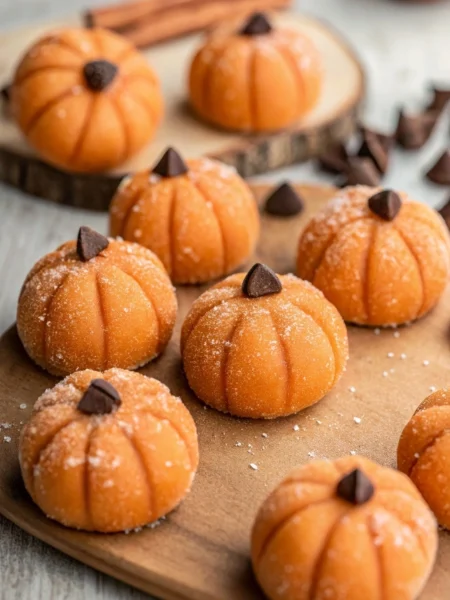 Pumpkin Cheesecake Truffles