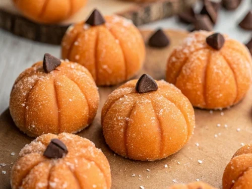 Pumpkin Cheesecake Truffles