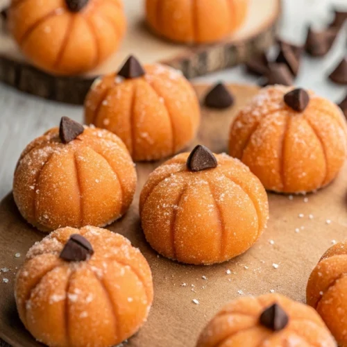 Pumpkin Cheesecake Truffles