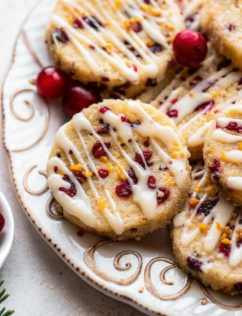 Christmas Cranberry Orange Cookies