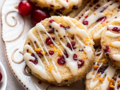 Christmas Cranberry Orange Cookies