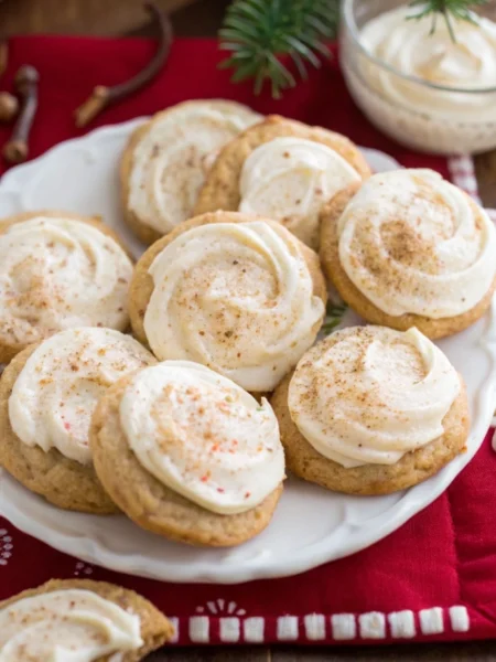 eggnog cookies