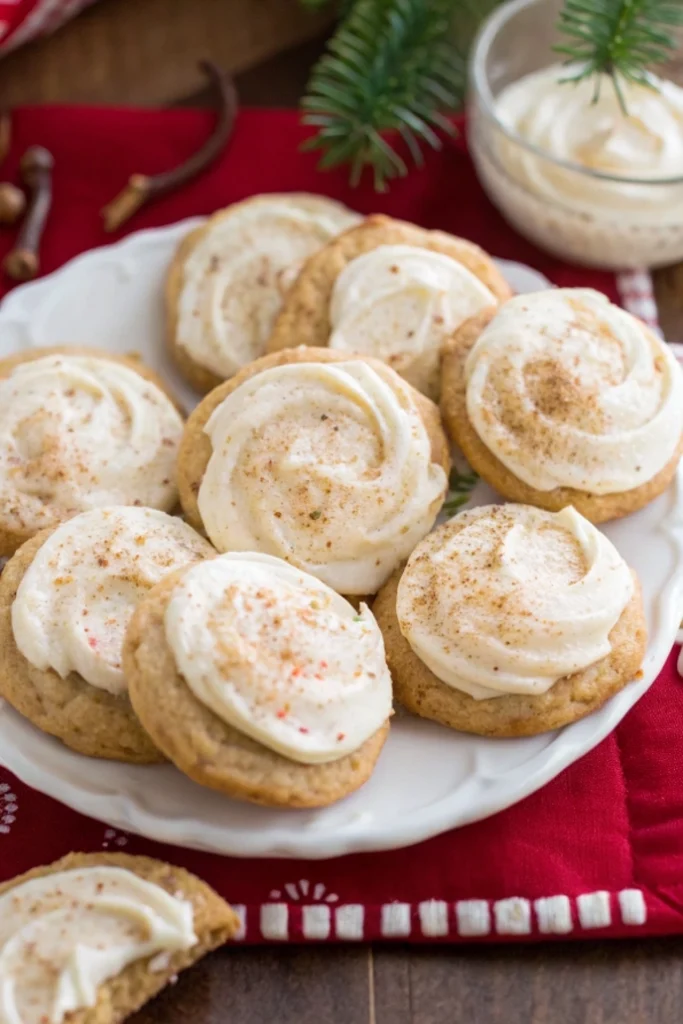 eggnog cookies