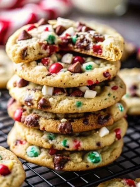 Winter Wonderland Chocolate Chip Cookies