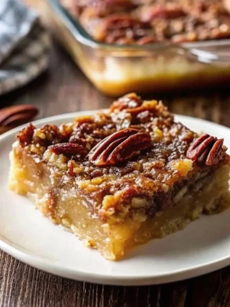 Pecan Pie Dump Cake