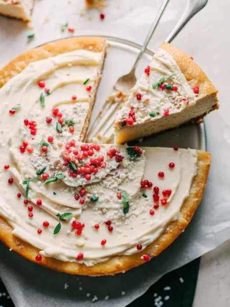 Sugar Cookie Cheesecake